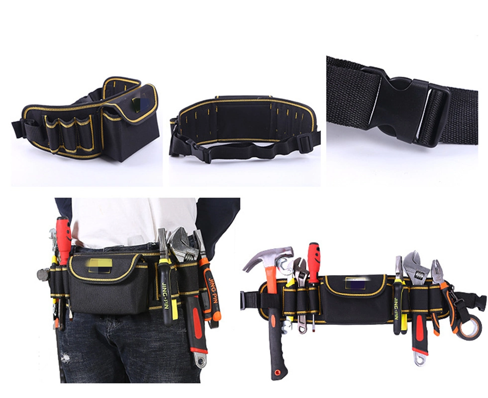 OEM/ODM Customize Multi-Functional Oxford Hardware Maintenance Electrician′ S Waist Tool Belt