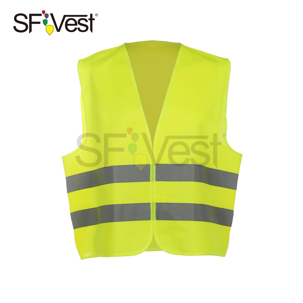 2020 High-Visibility Reflective Safety Vest Sfv01 with En ISO 20471