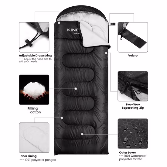 2016 heißer Verkauf Design Outdoor Mountaineer Militär Modul Patrouillieren Taktische Licht Schlafsack